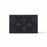 6 Key Holder Monogram Black Wallet
