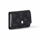 6 Key Holder Monogram Black Wallet