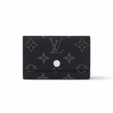 6 Key Holder Monogram Black Wallet