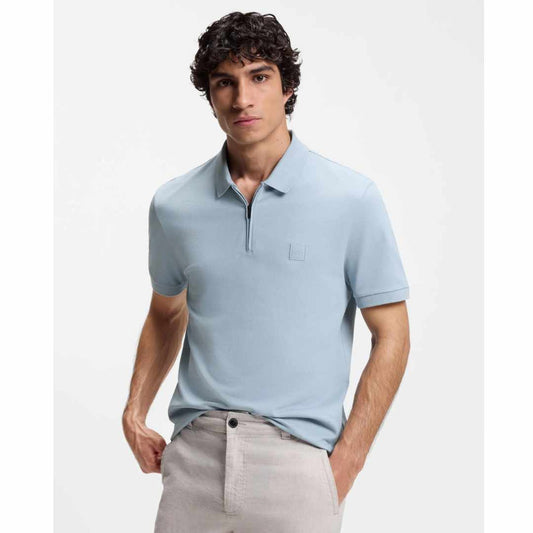 Passerzip Blue Polo-Shirt