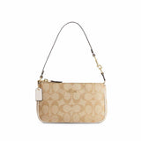 Nolita 19 Signature Canvas Cream Shoulder Bag