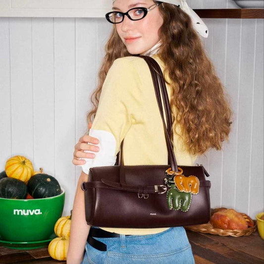 Bolster Chocolate Brown Bag
