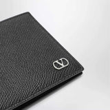 VLOGO Bi-Fold Black Wallet