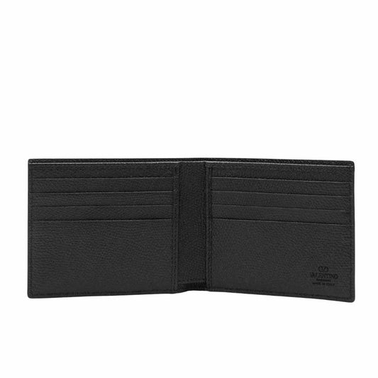 VLOGO Bi-Fold Black Wallet