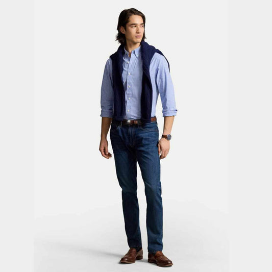 Pony Checked Blue Shirt