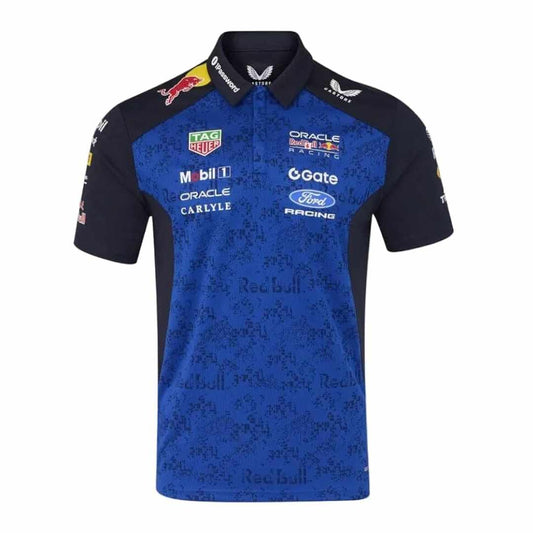 2026 Team 1/4 Zip Night Sky Polo-Shirt