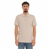 Passerzip Beige Polo-Shirt