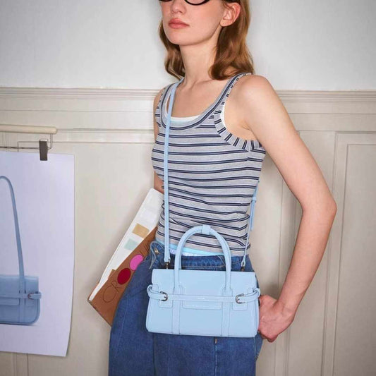 Satchel Sky Blue Mini Bag