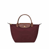 Le Pliage Burgundy Small Shoulder Bag