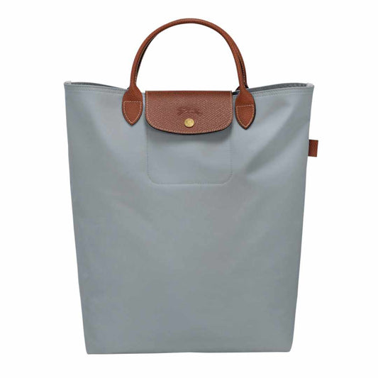 Le Pliage Steel Grey Medium Tote Bag