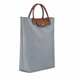 Le Pliage Steel Grey Medium Tote Bag