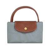 Le Pliage Steel Grey Medium Tote Bag