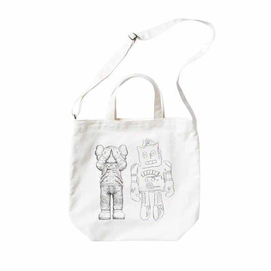 + Warhol 2 Way Off-White Tote Bag