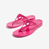 VLOGO Signature Pink Flip-Flops