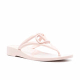 VLOGO Signature Cream Flip-Flops