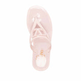 VLOGO Signature Cream Flip-Flops