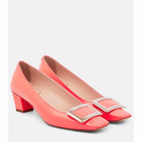 Decollete Belle Vivier Orange Pumps