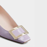 Decollete Belle Vivier Purple Pumps