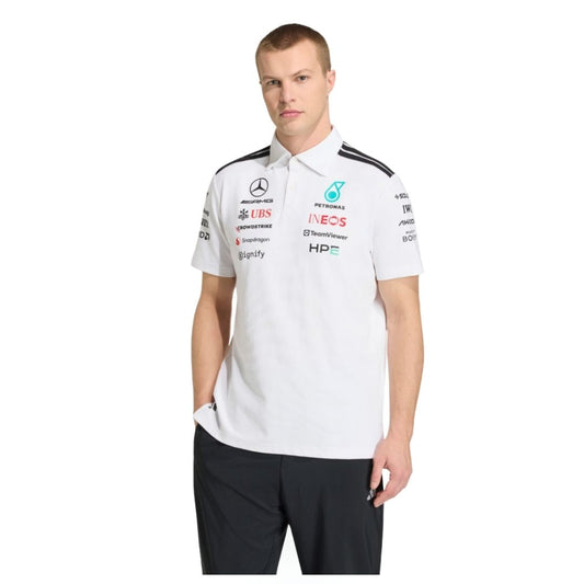 F1 Team Engineers White Polo-Shirt