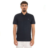 Passerzip Black Polo-Shirt