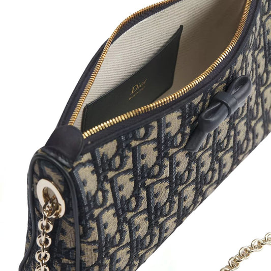 Promenade Oblique Jacquard Shoulder Bag