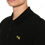 Happy Tiger Black Polo-Shirt