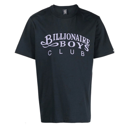 Gentleman Logo Print Black T-Shirt