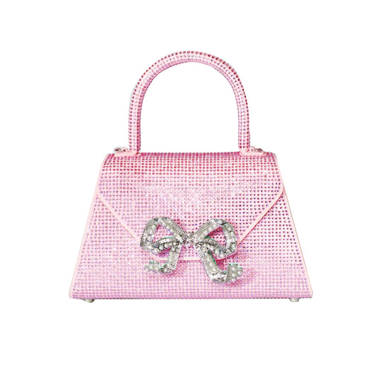 Hotfix Full Diamante Pink Mini Bag