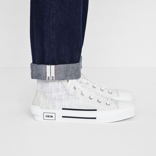Oblique B23 Hi-Top Blue/Grey Sneakers