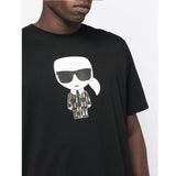 Ikonik Print Black T-Shirt